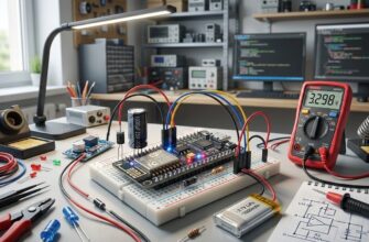 Трюки с питанием ESP8266: защита от скачков и глубокий сон